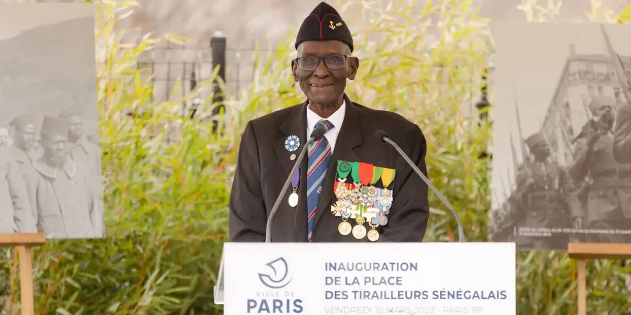 Reportage de Founé DIARRA lors de l’inauguration de la place des Tirailleurs sénégalais